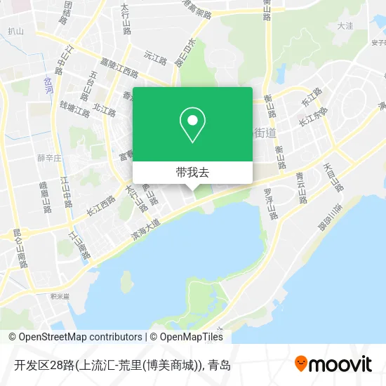 开发区28路(上流汇-荒里(博美商城))地图