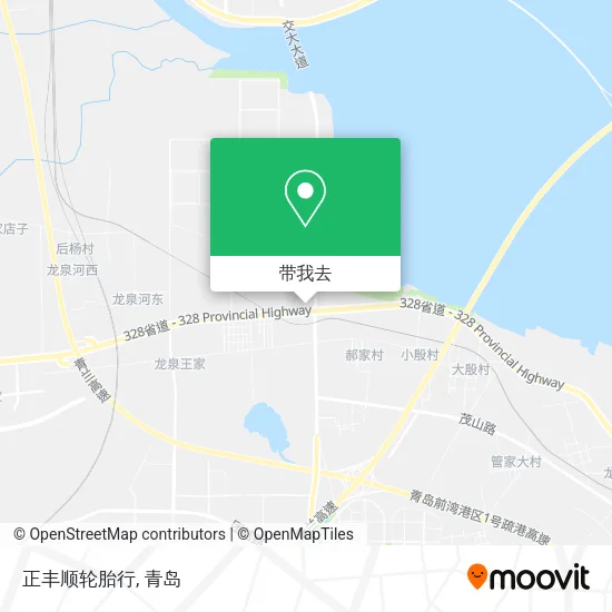 正丰顺轮胎行地图
