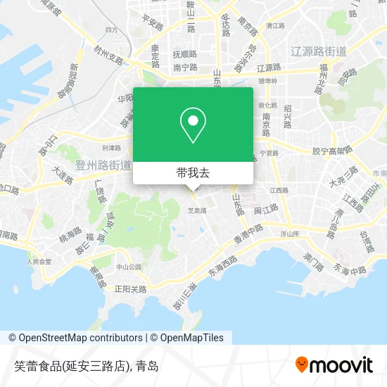 笑蕾食品(延安三路店)地图