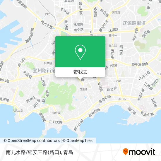 南九水路/延安三路(路口)地图