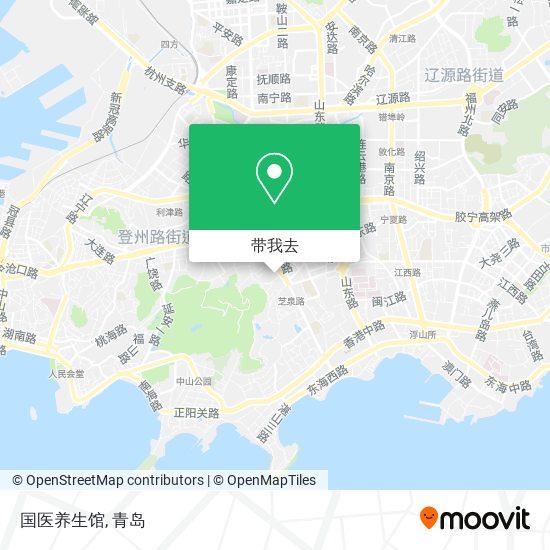 国医养生馆地图