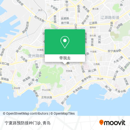 宁夏路预防接种门诊地图