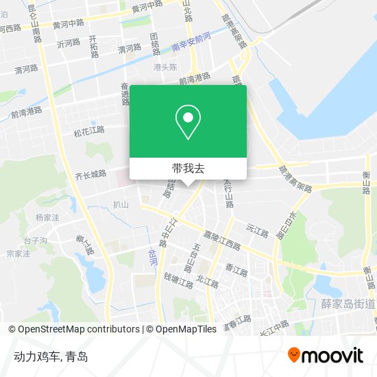 动力鸡车地图