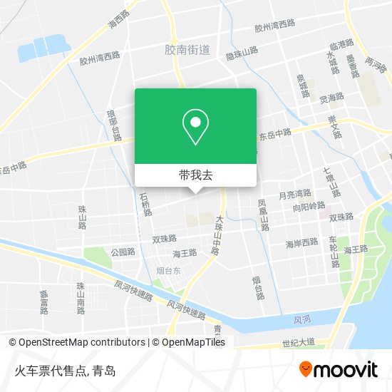 火车票代售点地图