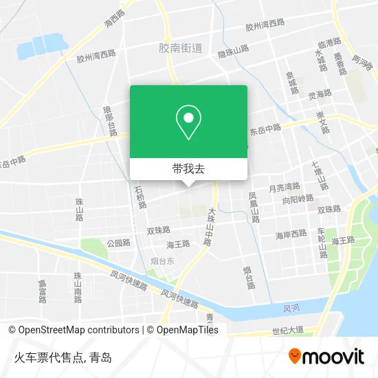 火车票代售点地图