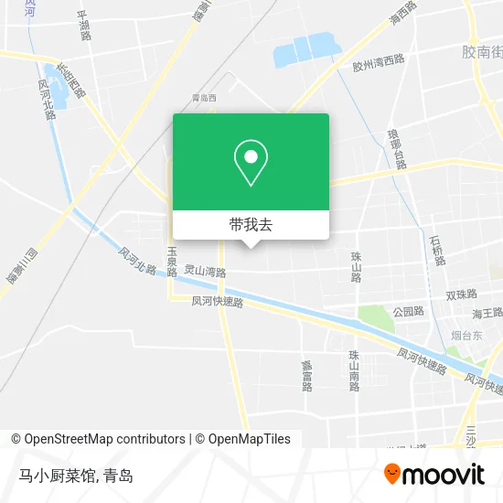 马小厨菜馆地图