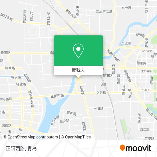 正阳西路地图