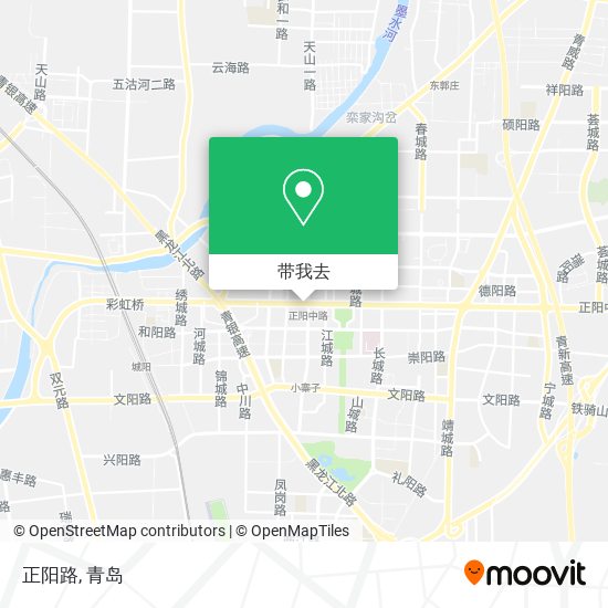 正阳路地图