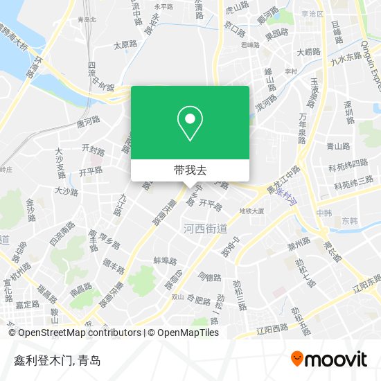 鑫利登木门地图