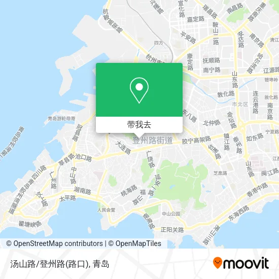 汤山路/登州路(路口)地图