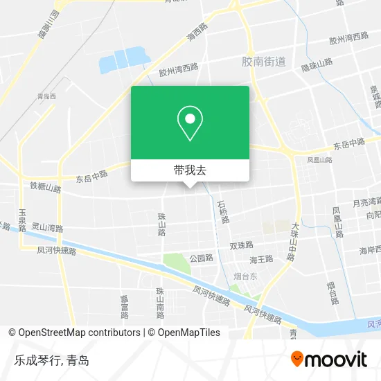 乐成琴行地图