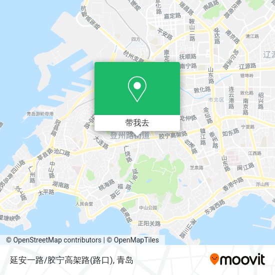 延安一路/胶宁高架路(路口)地图