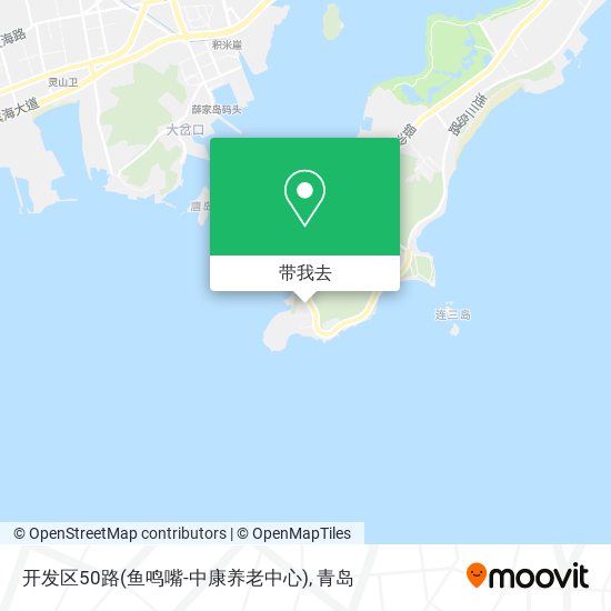开发区50路(鱼鸣嘴-中康养老中心)地图