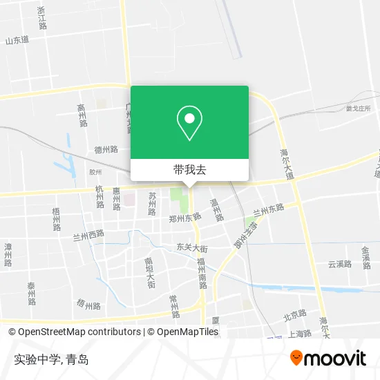 实验中学地图