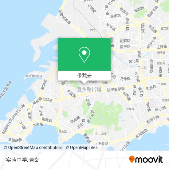 实验中学地图