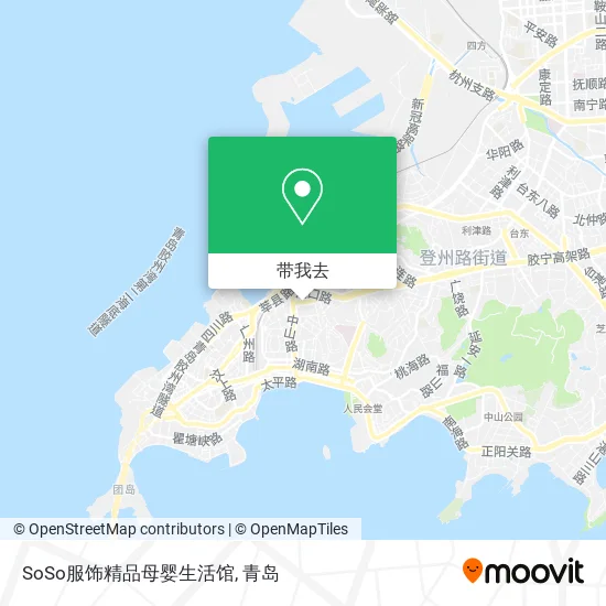 SoSo服饰精品母婴生活馆地图