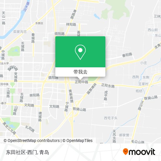 东田社区-西门地图