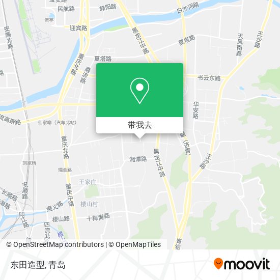 东田造型地图