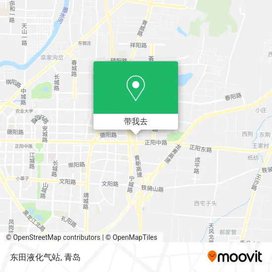 东田液化气站地图