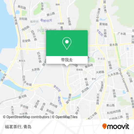 福茗茶行地图