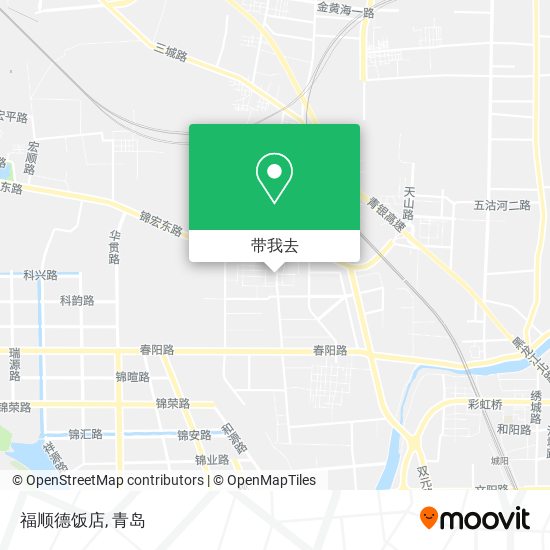 福顺德饭店地图