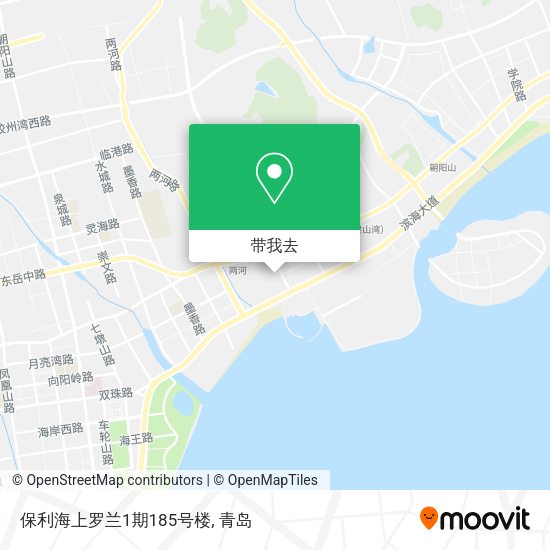 保利海上罗兰1期185号楼地图