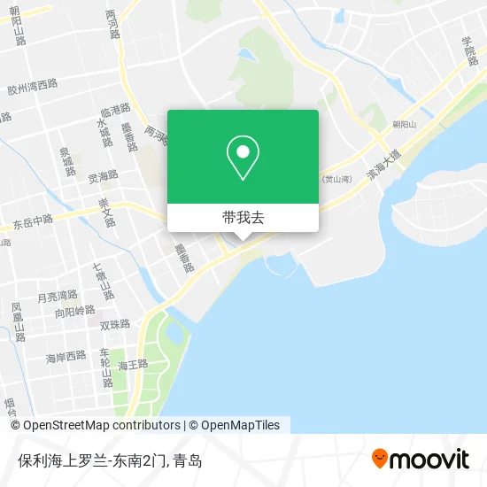 保利海上罗兰-东南2门地图