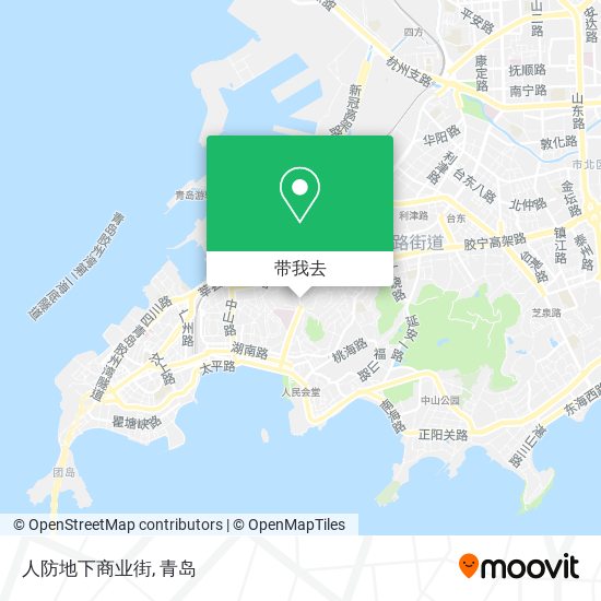 人防地下商业街地图