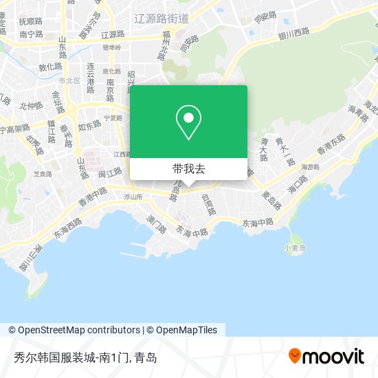 秀尔韩国服装城-南1门地图