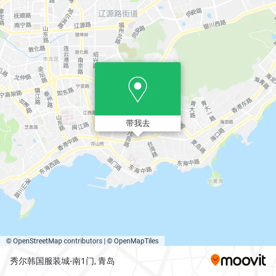 秀尔韩国服装城-南1门地图