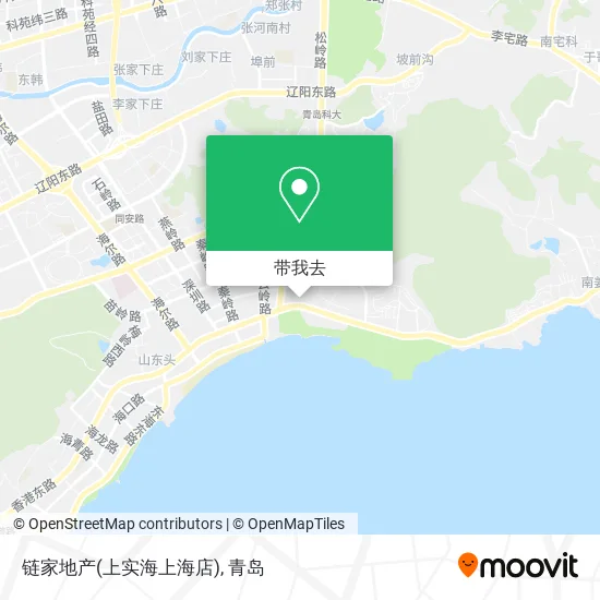 链家地产(上实海上海店)地图