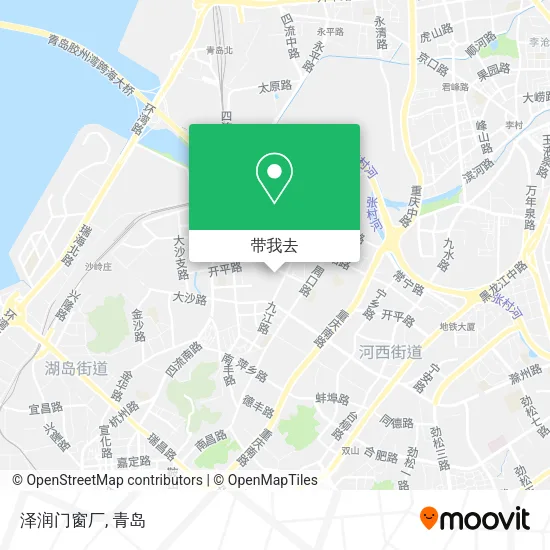 泽润门窗厂地图