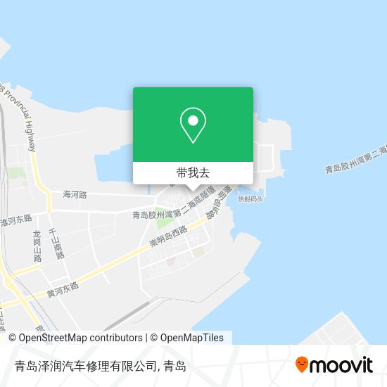 青岛泽润汽车修理有限公司地图