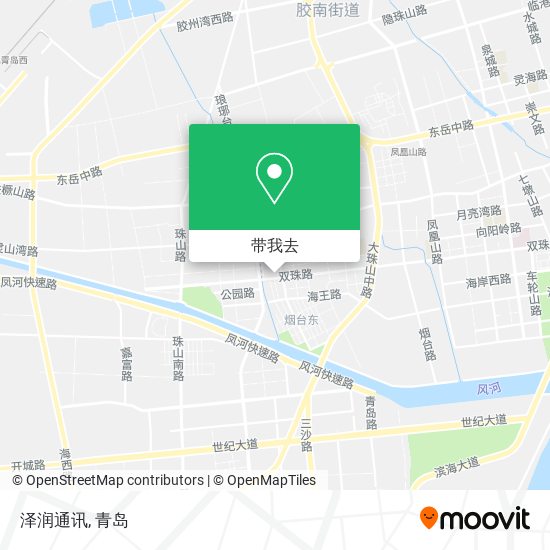 泽润通讯地图