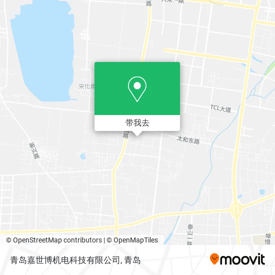 青岛嘉世博机电科技有限公司地图