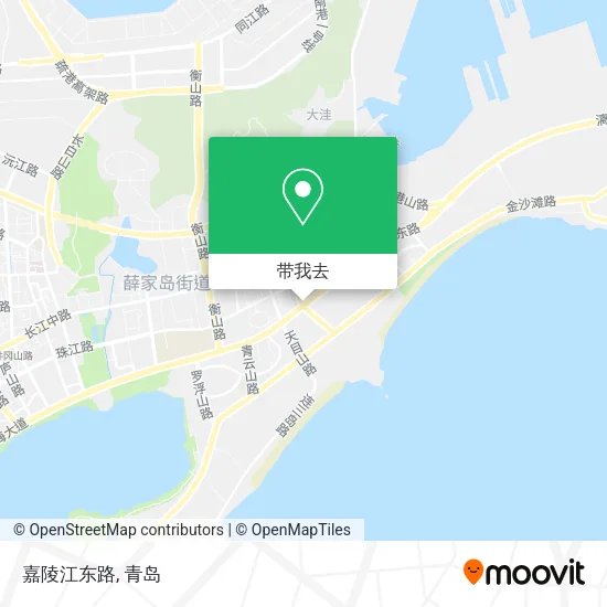 嘉陵江东路地图