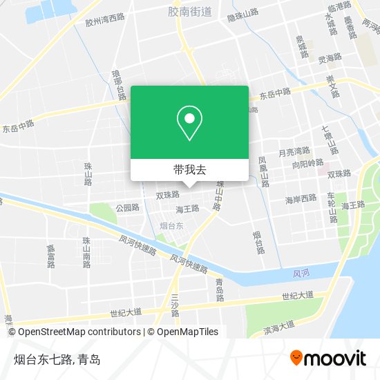 烟台东七路地图