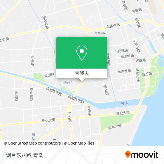 烟台东八路地图
