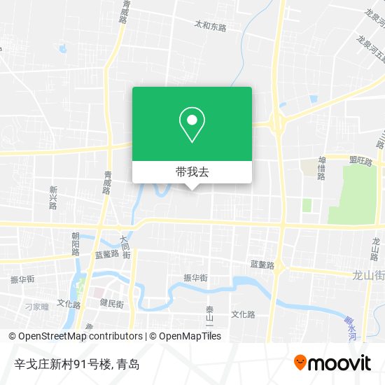 辛戈庄新村91号楼地图