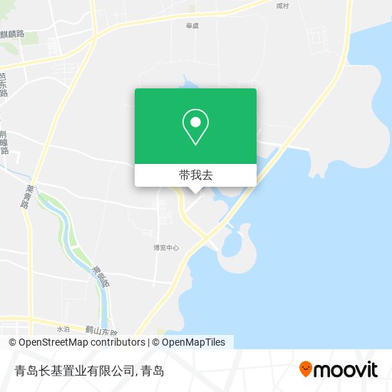 青岛长基置业有限公司地图