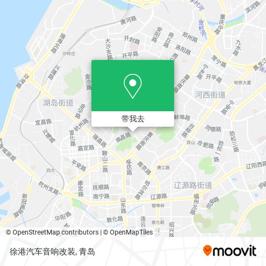 徐港汽车音响改装地图
