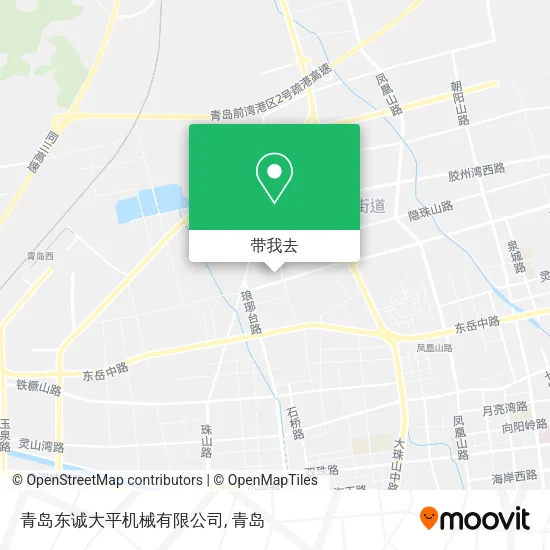 青岛东诚大平机械有限公司地图