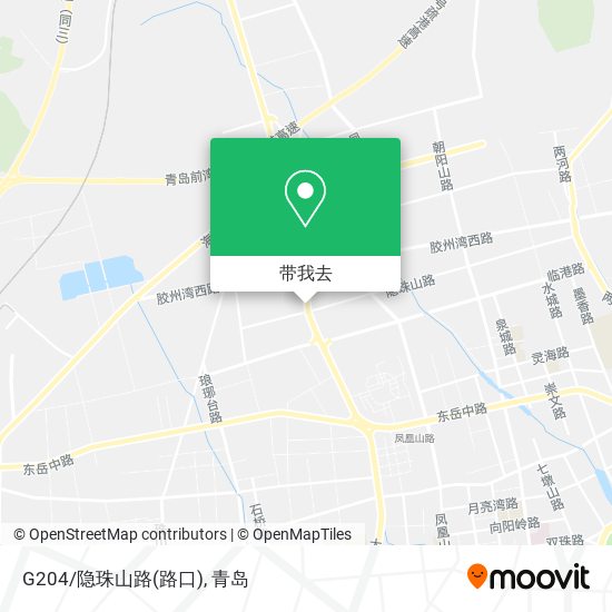 G204/隐珠山路(路口)地图