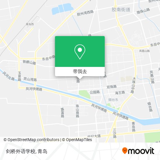 剑桥外语学校地图