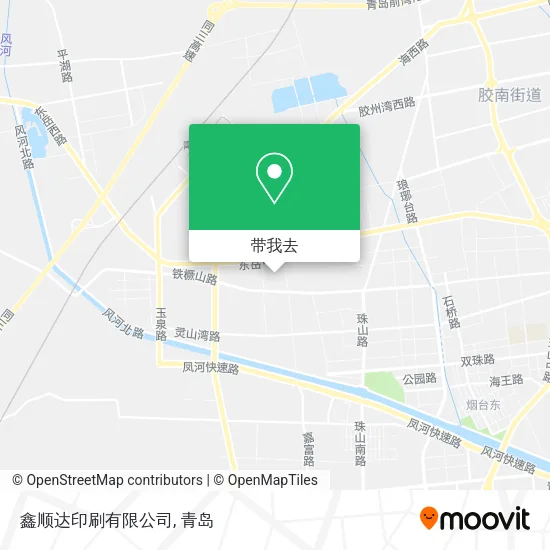 鑫顺达印刷有限公司地图