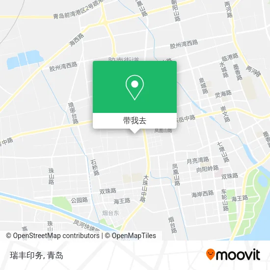 瑞丰印务地图