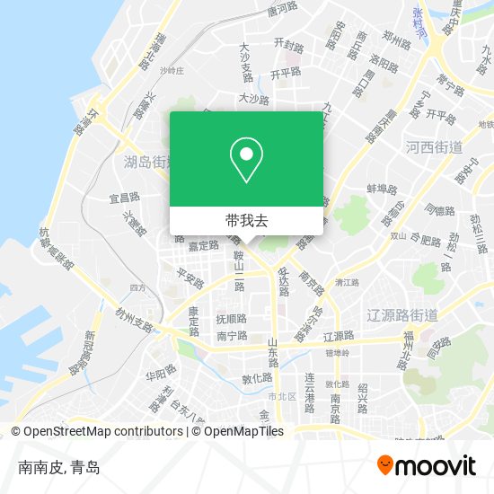 南南皮地图