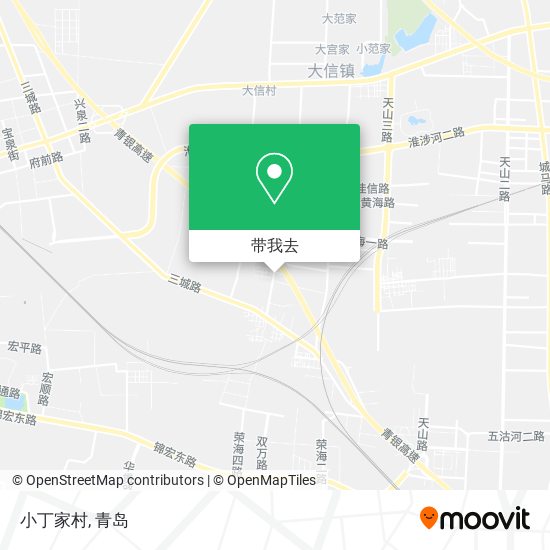 小丁家村地图