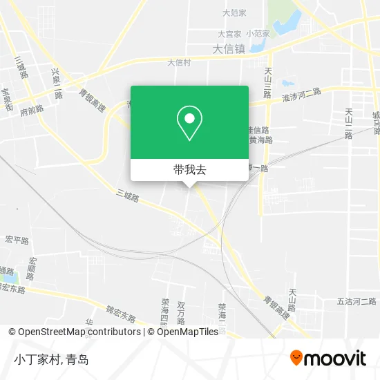 小丁家村地图