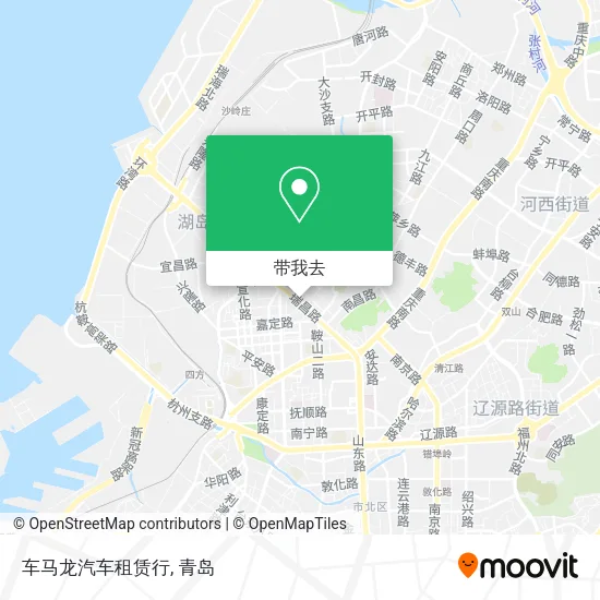 车马龙汽车租赁行地图